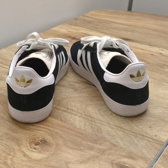 Black & White Adidas Gazelles ADV - Picture 4 of 5